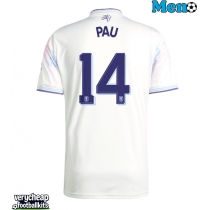 Aston Villa Pau Torres #14 Replica Third Shirt 2025-26 Short Sleeve